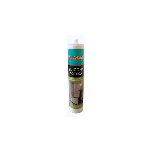 Silicona SELLOMAC acetica transparente 280ml