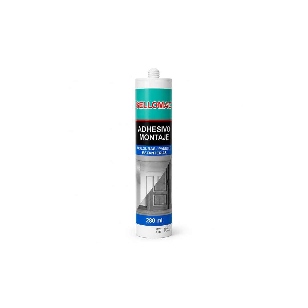 Adhesivo de montaje SELLOMAC 280ml