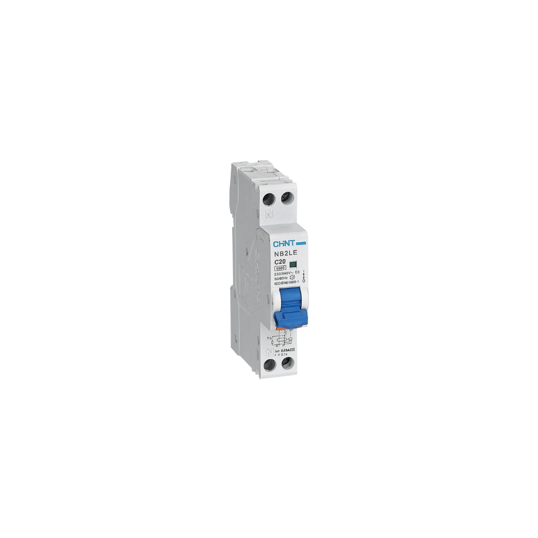 Automatico 1P+N 20A curva C + diferencial 30mA tipo AC
