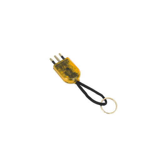 Busca fase tipo llavero para 250 Volts amarillo