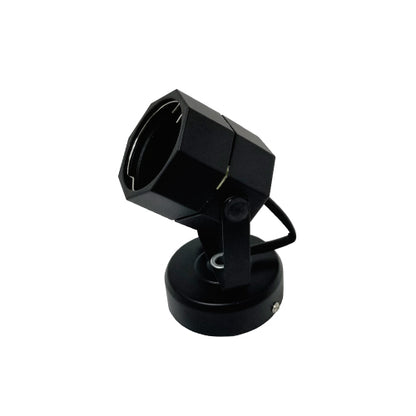 Aplique negro porta ampolleta GU10