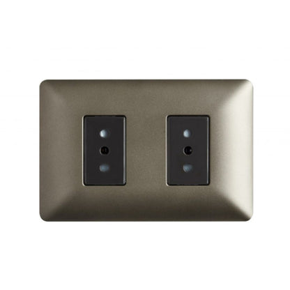 Enchufe doble café 10A certificado