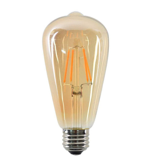 Ampolleta led edison filamentos E27 6w