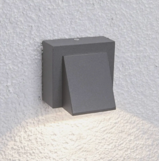 Aplique led gris monofocal