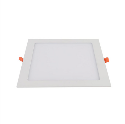 Foco embutido cuadrado profesional 24w luz cálida