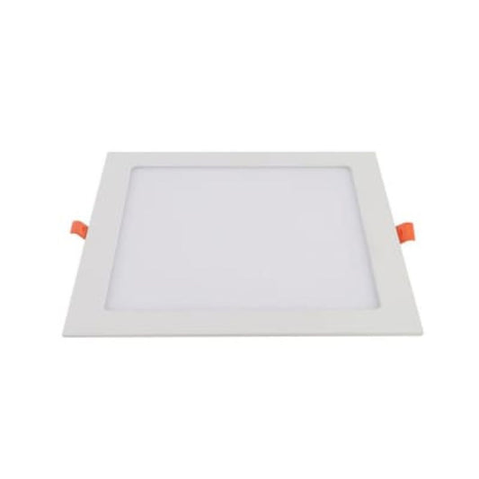 Foco embutido cuadrado profesional 12w luz cálida