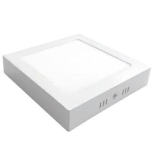 Foco sobrepuesto cuadrado profesional 6w luz cálida