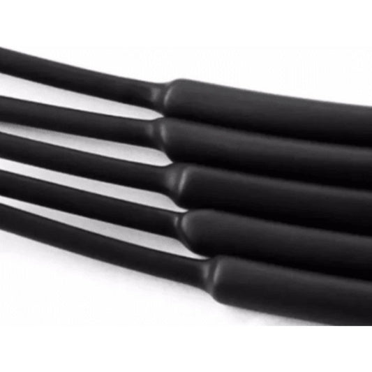 Termocontraíble 6.0mm 600V negro 50mt