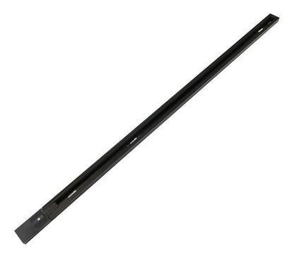 Riel energizado monofásico 2 metros negro