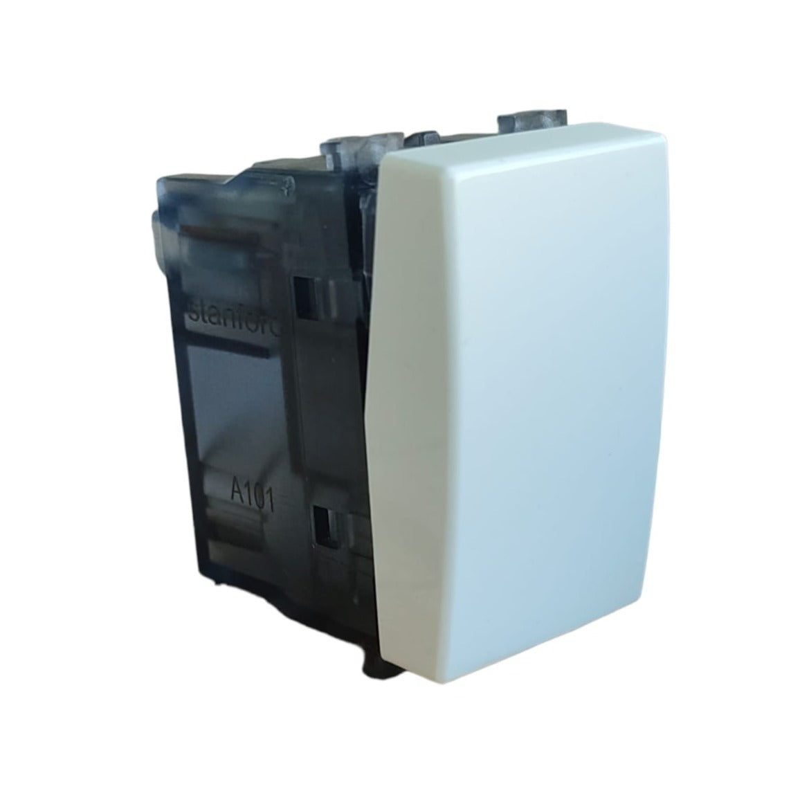 Módulo interruptor conmutador blanco 9/24 certificado