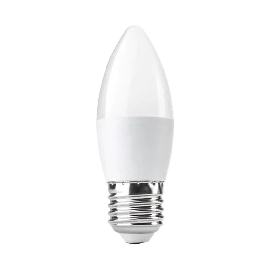 Ampolleta vela E27 7w 3000k luz cálida
